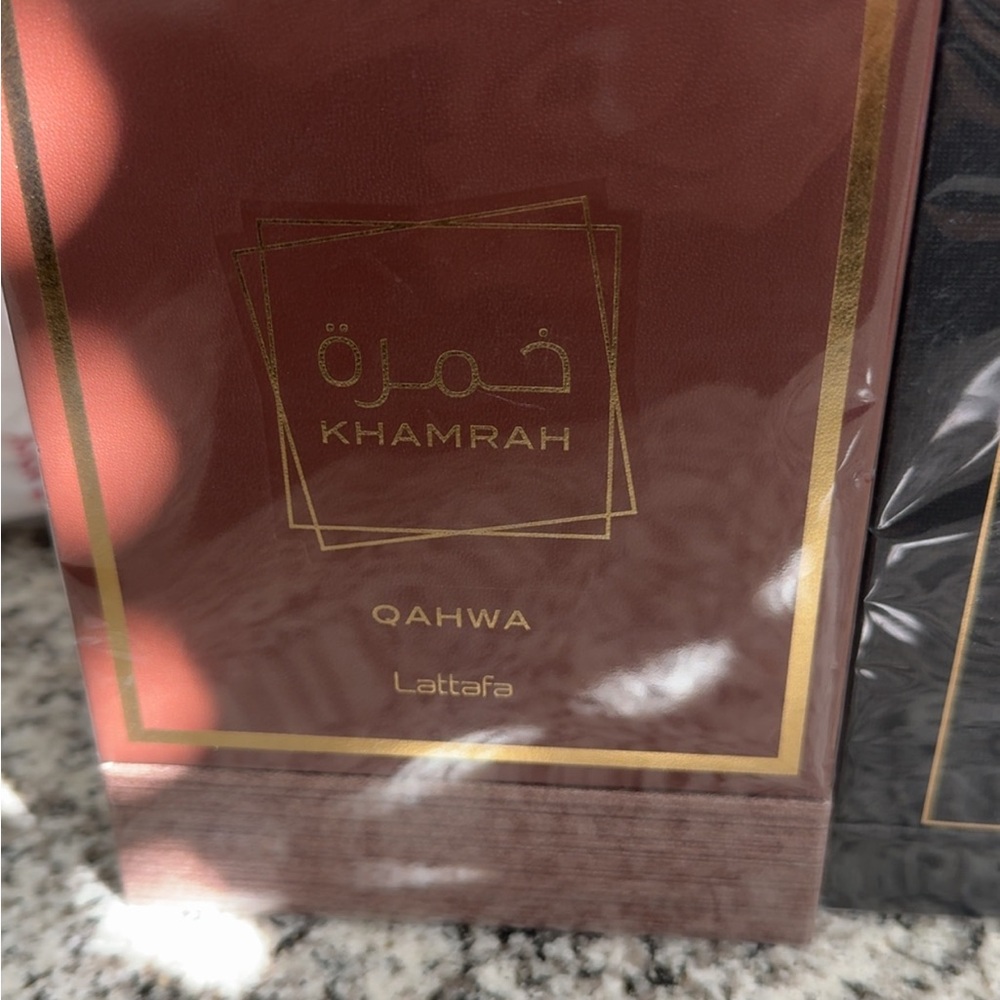 Lattafa Khamrah Qahwa Perfume - Brown